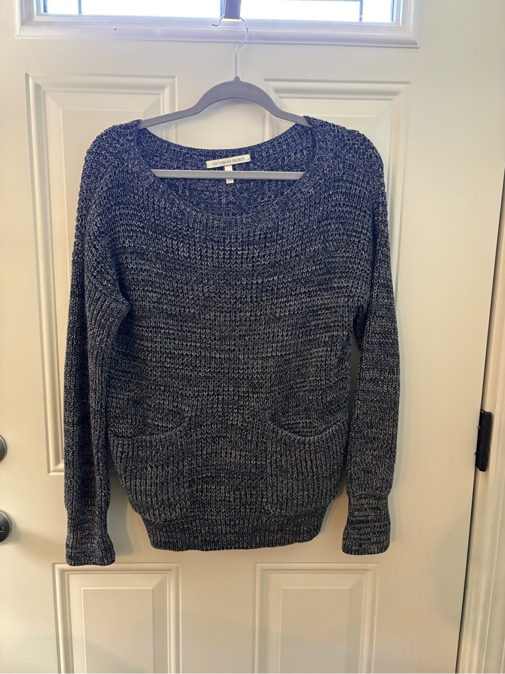 Victoria's Secret Charcoal Gray Marled Crewneck Sweater